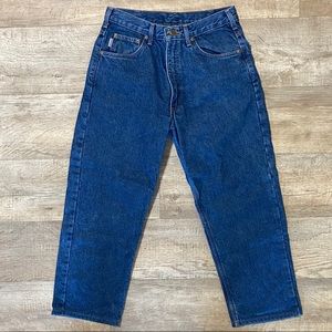 Carhartt Flannel Lined Denim Blue Jeans